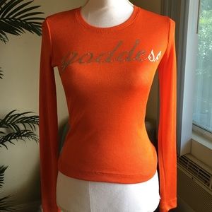 Vintage 90s Joe’s Jeans Orange top